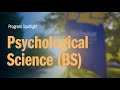 Psychological Science (BS) | Webster University