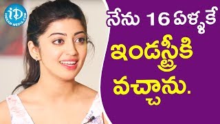 నేను 16 ఏళ్ళకి ఇండస్ట్రీకి వచ్చాను. - Actress Pranitha || Talking Movies With iDream