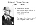 behaviourism 5 the neo behaviourism of tolman and hull.