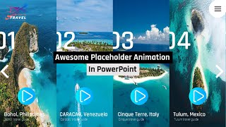 Awesome Placeholder Animation In PowerPoint  #awesomepictureplaceholder #Morphanimation #PowerPoint