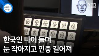 한국인 나이 들며 눈 작아지고 인중 길어져 / YTN 사이언스