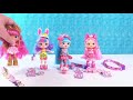 new shoppies shopkins dolls season 9 wild style unboxing review pstoyreviews