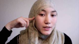 Hana Tajima Shawl Tutorial | Pashmina style