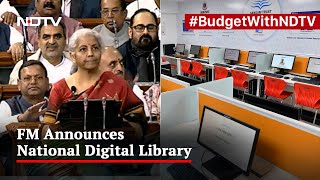 Union Budget 2023 | Finance Minister: Digital Library For Children, Adolescents Will Be Set Up