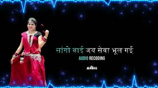 सांगो बाई जय सेवा भूल गई GONDI  AUDIO RECODING DJ SAAJAN