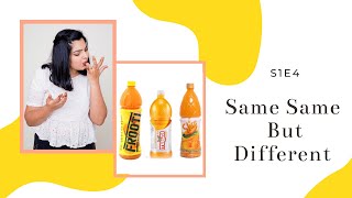 Same Same but Different : mango drink comparison | Slice vs Frooti vs Maaza