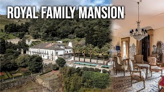 Abandoned royal Portuguese family mansion with private helipads | Turned into 5 STAR HOTEL!