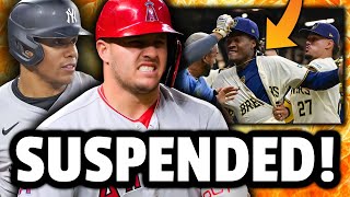 MLB Just SUSPENDED Multiple Players!? Mike Trout is DONE For 2024..? (Recap)
