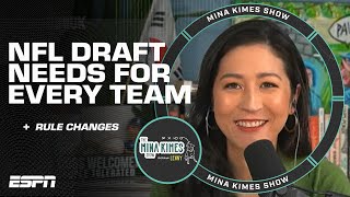 Biggest needs for ALL 32 TEAMS ahead of the NFL Draft | The Mina Kimes Show feat