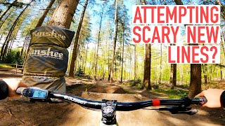 ATTEMPTING NEW SCARY LINES, MIND BATTLES AND RIDING WITH PAIGE!