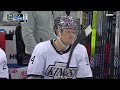 jonathan quick and pierre luc dubois exchange shoves after quick trolls dubois