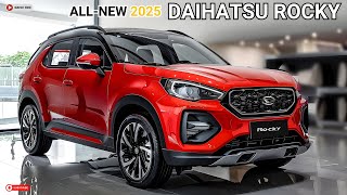 2025 New Features of Daihatsu Rocky Revealed!