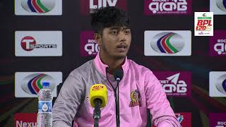 Post-match media conference | Jishan Alam, Durbar Rajshahi