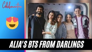 Alia Bhatt shares BTS from the shoot of 'Darlings'! | Shefali Shah | Vijay Varma | Roshan Mathew