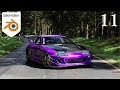 Blender Car Modelling Tutorial - Windows, Back End & Door-Sill (Step-by-step)
