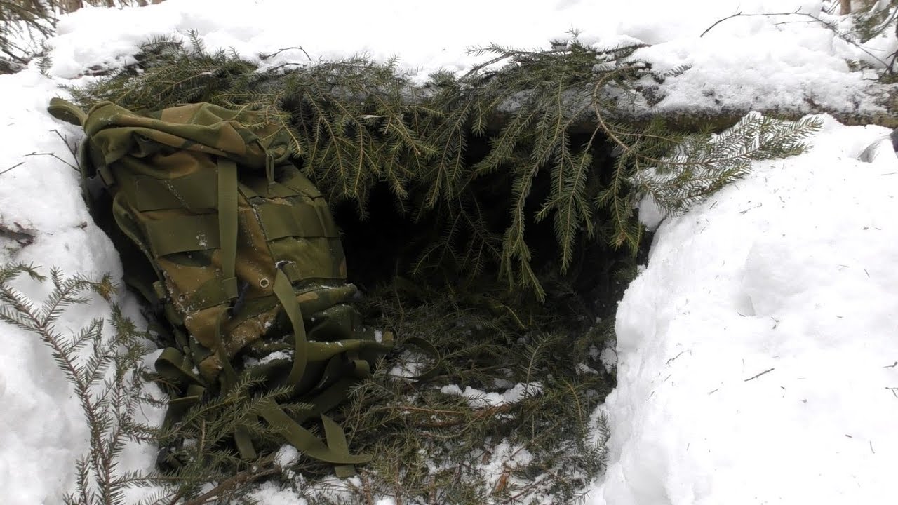 Winter Survival 15 Minutes Shelter Youtube