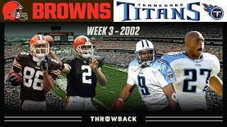 A Nashville Stunner! (Browns vs. Titans 2002, Week 3)