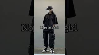 Yes I'm a Girl:) #shorts #tomboy