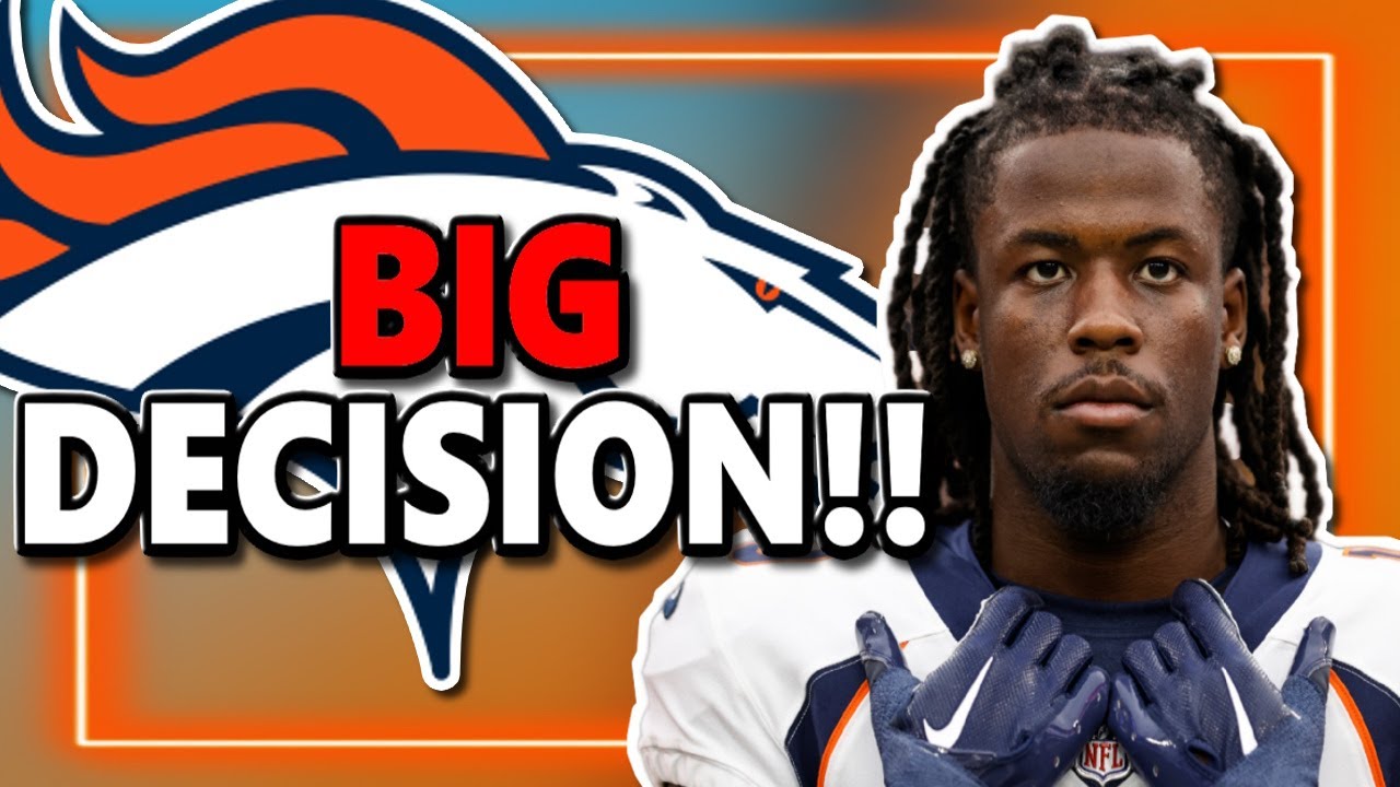 Denver Broncos Facing BIG DECISION Regarding Star Wide Receiver!! - YouTube