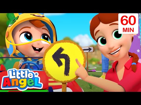 Safety Rules to Play Outside Little Angel 1 HR Moonbug Kids – Fun Stories and Colors