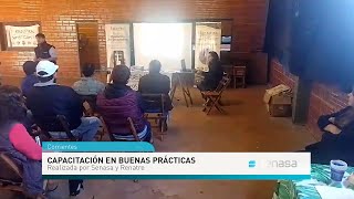 Corrientes: Capacitación de buenas prácticas en sanidad y bienestar animal