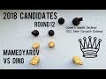 Ding Liren shows Mamedyarov the power of the passed pawn! ⎸2018 Candidates, Round 12