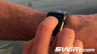 Ending an Apple Watch Swim Workout with Swim.com