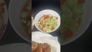 FRIED PORK BELLY ITS CRISPY\u0026Yummy with cucumber,tomato,onion,vinegar as salad appetizer#ytshortph