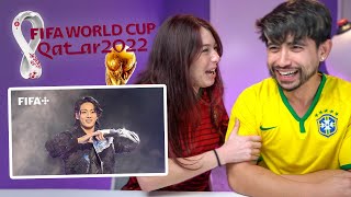 Jungkook 'Dreamers' Live Performance at the World Cup!