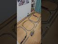 lego train extravaganza 6 loop layout with freight and passenger precision