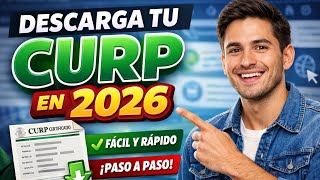 🔥 Download your CURP in 2026 for FREE | Updated Step-by-Step Guide