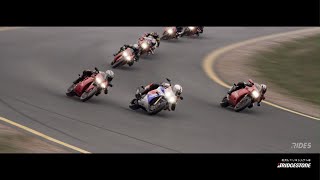 RIDE 5　PS5　USA90Sスポーツバイク　ソノマレースウェイ　CBR900RR