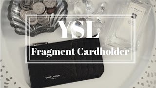 YSL Fragment Card Holder Review | Vivre-N-Adore