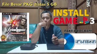 INSTALL GAME PS3 SLIM (SERI 25) PKG FILE BESAR