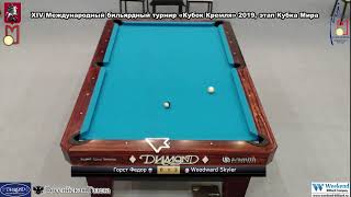 Gorst Fedor (RUS) - Woodward Skyler (USA) Kremlin Cup 10-ball 2019