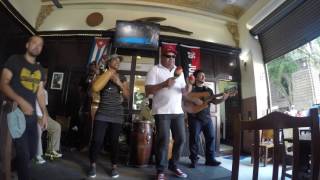 Bar Monserrate Live Performance Havana, Cuba