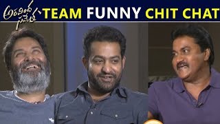 Aravinda Sametha Team Funny Interview | NTR and Trivikram Exclusive Interview |TFCCLIVE