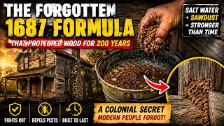 The Forgotten 1687 Formula That Protected Wood for 200 Years