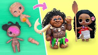 Never Too Old for Dolls! 6 Moana LOL Surprise DIYs