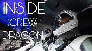 SPACEX CREW DRAGON FROM INSIDE (Video 4K)