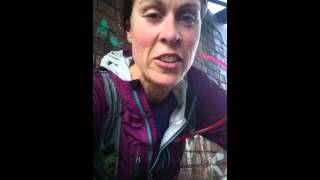 Cathie Hall runs 33 miles to work pt1 23 miles done