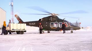 GÖKBEY HELİKOPTERİ 1 AY BOYUNCA İSVEÇ SOĞUĞUNDA TEST EDİLDİ