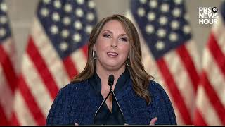 WATCH: Ronna McDaniel’s full speech at the Republican National Convention | 2020 RNC Night 1