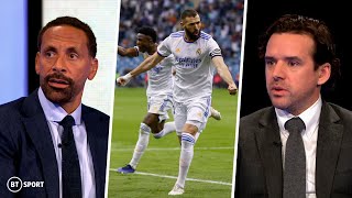 “His level’s gone up.” 🔝🌍  Rio Ferdinand and Owen Hargreaves on World Class Benzema