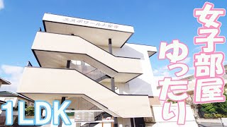 女子一人暮らし部屋 １LDK賃貸アパート岡山市北区大安寺南町