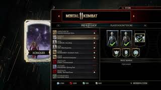 Frost's Alternate Colours MK2 Klassic Skins Available In The MK11 Premium Shop Again