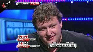Top 5 Tony G vs Phil Hellmuth Battles | Poker Legends | Live Poker | partypoker