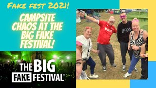 Campsite Chaos at The Big Fake Festival! #bigfakefestival #camping