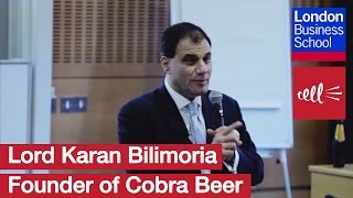 Lord Karan Bilimoria: Founder of Cobra Beer