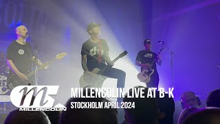 Millencolin live at B-K Stockholm 2024